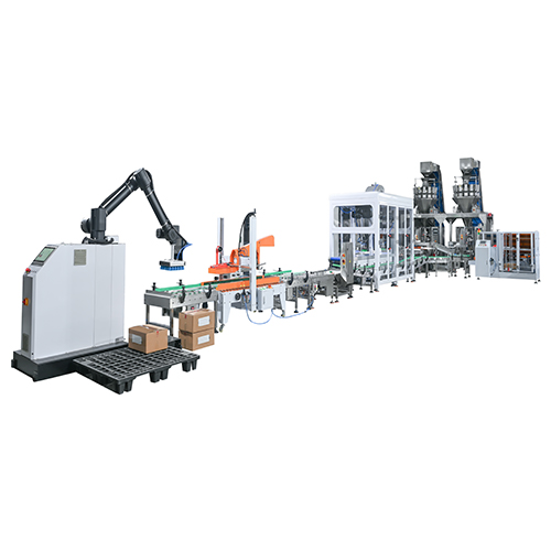 Don't let manual palletizing slow you down&mdash;this intelligent cobot case packing and palletizing machine has the solution.